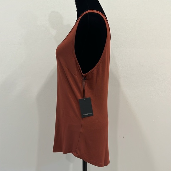 ARTEMIS DICIERO Julie Tank - Clay - Picture 6 of 9